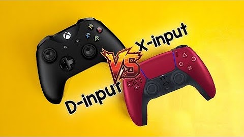 Swap Between Xinput and DirectInput Controllers!