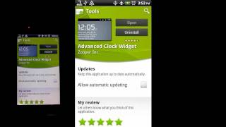 Android Apps - 14 - Advanced Clock Widget screenshot 5