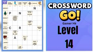 Crossword Go level 14 Walkthrough Solution 