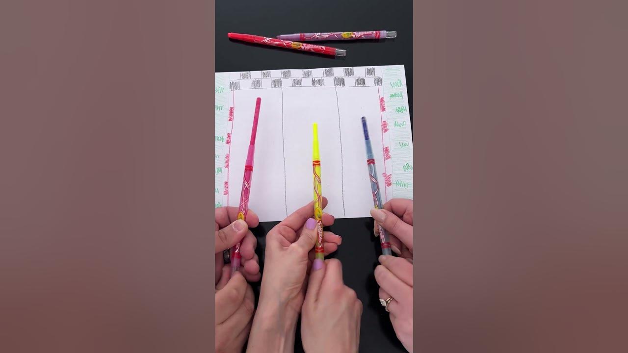 Crayola TWISTABLES Colored Pencils: Are They Worth It? #shorts #crayola  #Crayolareview 