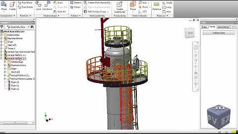 3D Modeling of Platform With 3D PV 2017