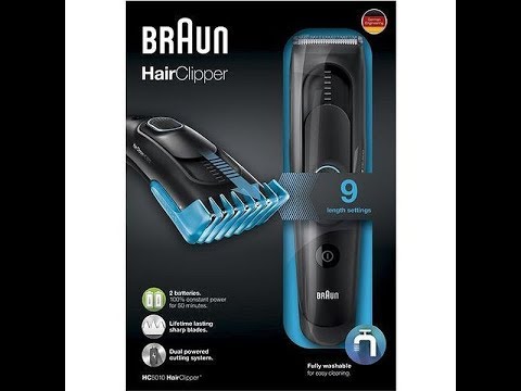 braun hair clipper 5010