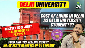 Living cost in Delhi as a DU student || total monthly expense of pg flat room in delhi near JMI