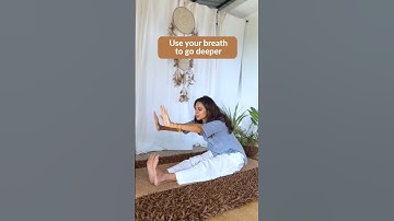 1 technique to do seated forward fold