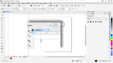 CorelDRAW - Changing the Origin of the Rulers