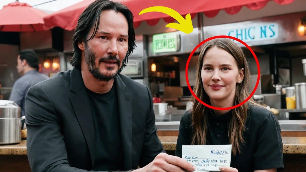 Waitress Serves Keanu Reeves, Saw Note on Check, and Burst into Tears ...