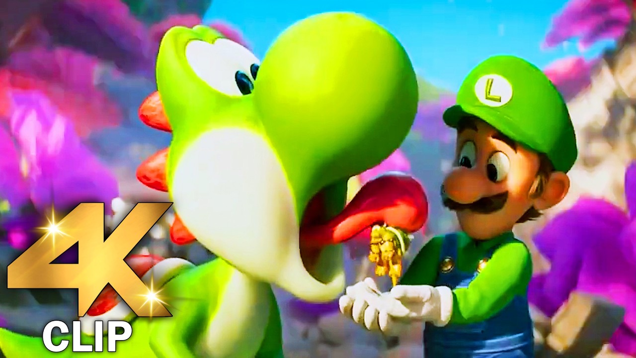 Yoshi Eats Bowser Scene | THE SUPER MARIO GALAXY MOVIE (2026) Movie CLIP 4K
