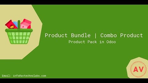 Product Bundle | Combo Product | Product Pack in Odoo