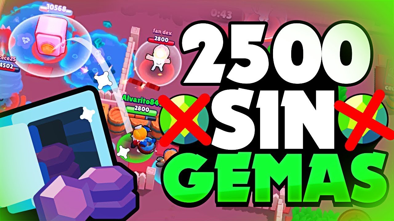 clash of royale private server ATRACO Y MÁS ATRACO SUBIMOS A 2500 SIN GEMAS Brawl Stars