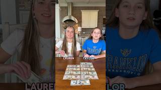 Sister vs. sister trivia challenge for cash!💵 #familygamenight #familyfun #sisters  #familygames screenshot 3