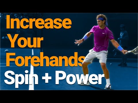 Tennis Forehand Technique Drill to Increase your Spin and Power...