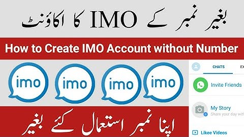 How to Create IMO Account without Phone Number #yasircomputertips #IMO