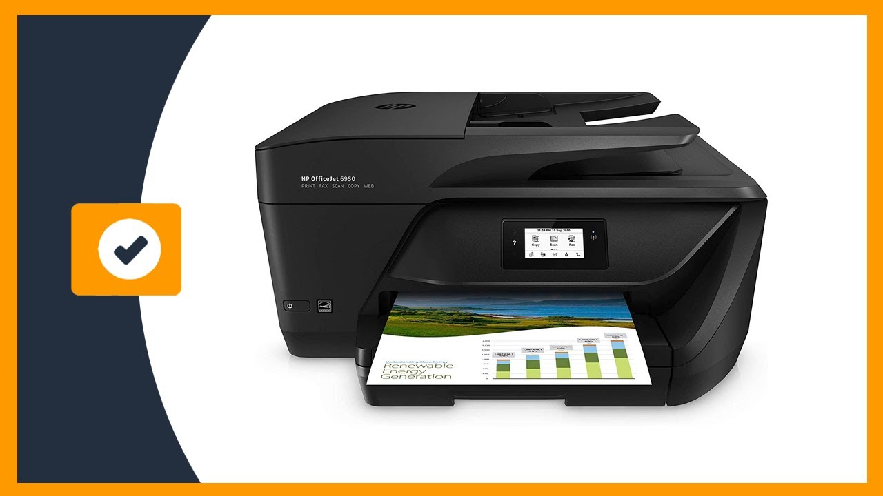 HP OfficeJet Pro 6950 - Impresora Multifunción (Tinta Color, Fax, Copiar,  Escanear - YouTube