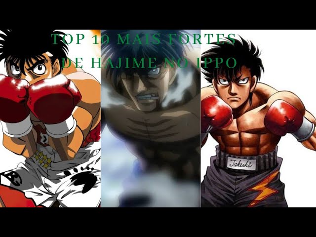 top 10 mais fortes de hajime no ippo 