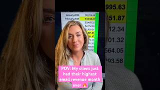 POV: My client just had their highest email revenue month ever 🔥