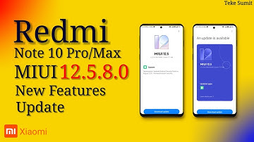 Redmi note 10 pro/Max MIUI 12.5.8.0 Update install security patch update Download OTA Update File