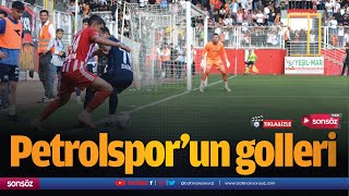 Petrolspor - Pazarspor karşılaşmanın golleri