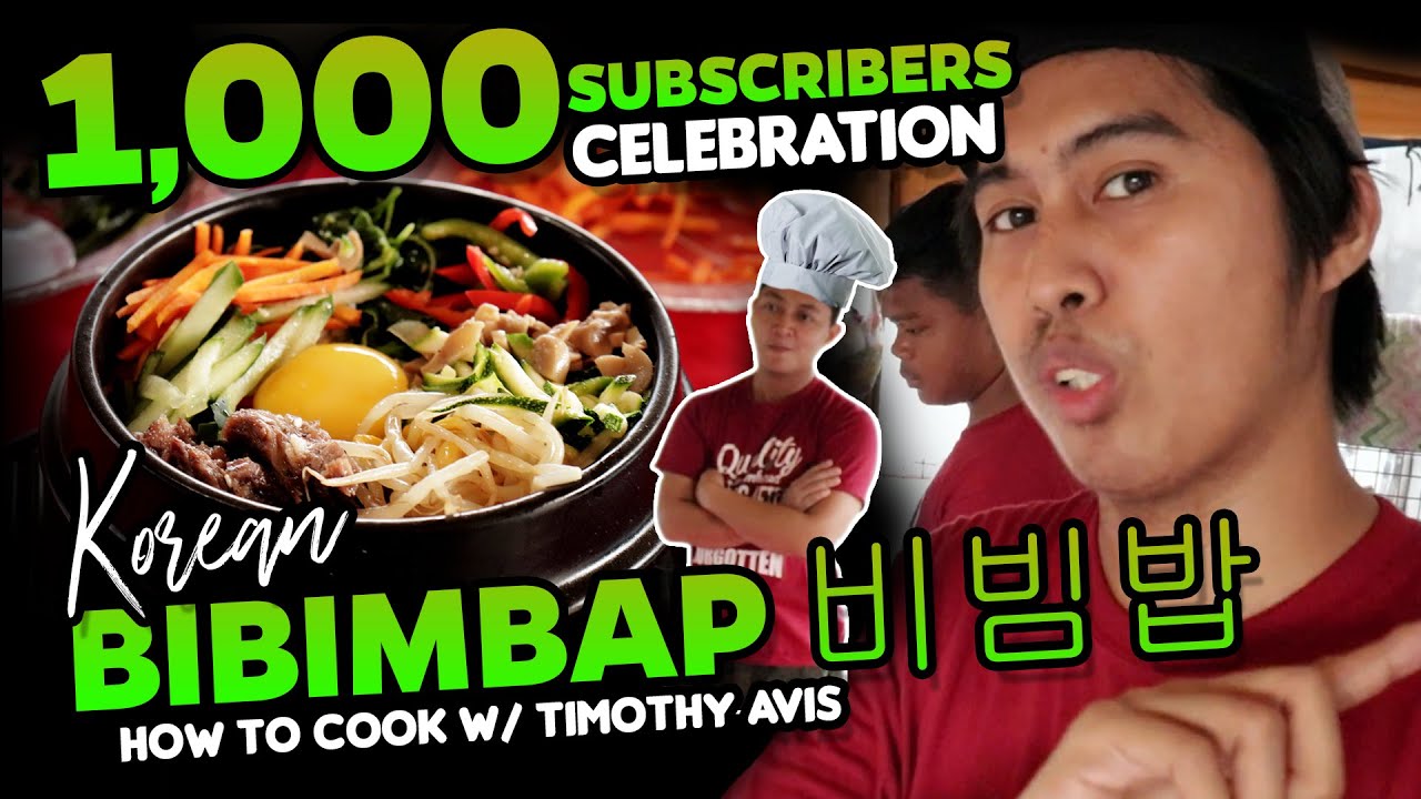 Korean Bibimbap (비빔밥) 1,000 Subscribers Celebration YouTube
