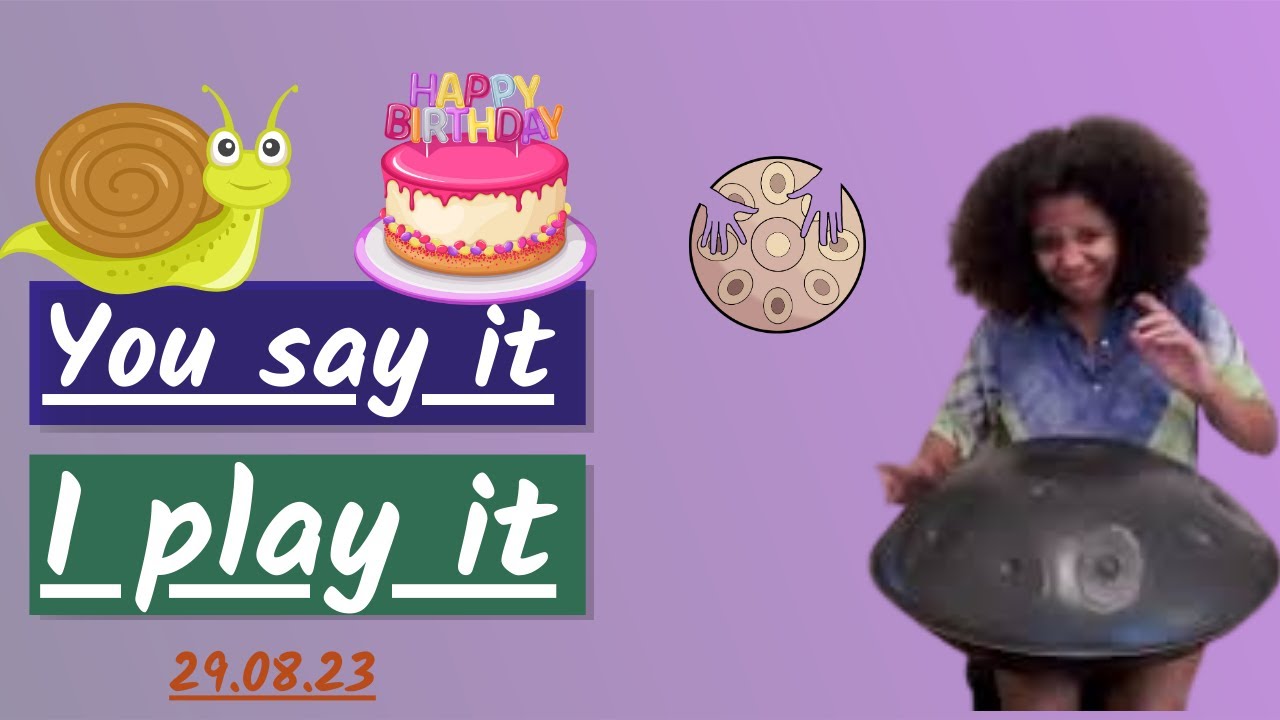 🐌, Charity Shop Bargains and 60th Birthdays - Interactive Handpan Livestream 24/8/23