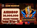 [AIRDROPS NFT] GAME WARRIOR GANHE 1000 $GAME - Pocoland 200 Poco = 20$ (sem taxa)