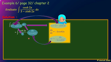 2.4.3 integration of hyperbolic functions eg 6