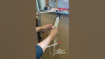 Macrame tassel keychain/handmade