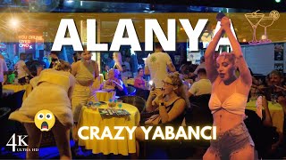 【4K??】Alanya 2023 Nightlife Bar Street