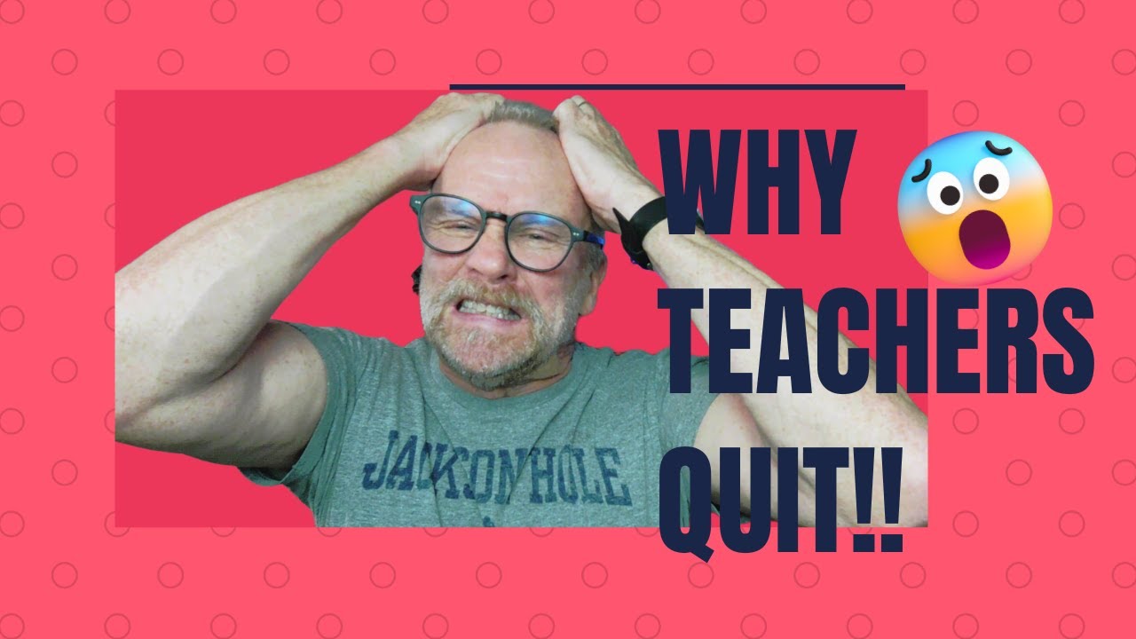 Why teachers quit a detailed look. Podcast 8 - YouTube