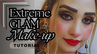 EXTREME HOLIDAY GLAM TRANSFORMATION|GLAM Makeup Tutorial
