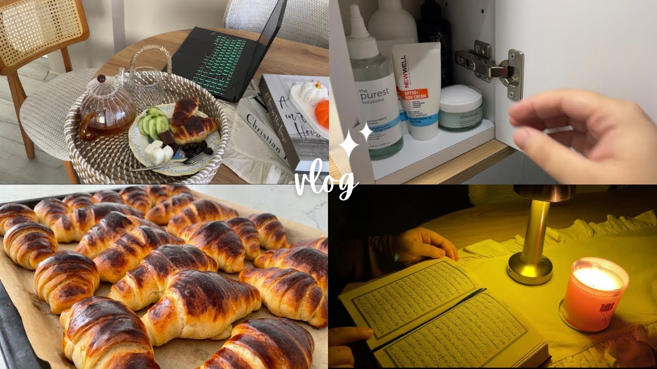 7| Sabah rutinim☀️Beni Tanıyın 🌸katmer poğaça 