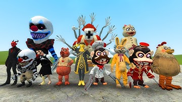 ALL DARK DECEPTION CHAPTER 1-4 NPCs in Garry