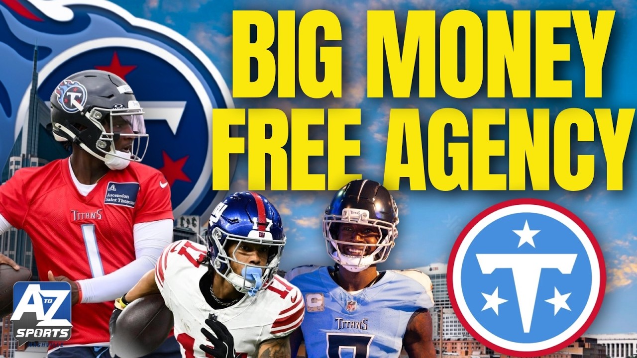 New Titans uniform details kick off NFL Free Agency with all eyes looking at the big money WRs