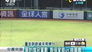黑豹旗冠軍戰 穀保4：2勝桃農 20141222 公視中晝