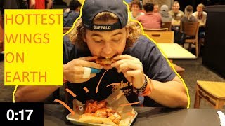 EATING THE HOTTEST WINGS ON EARTH