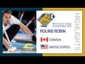 CANADA v United STATES - Highlights - World Junior Curling Championships 2022