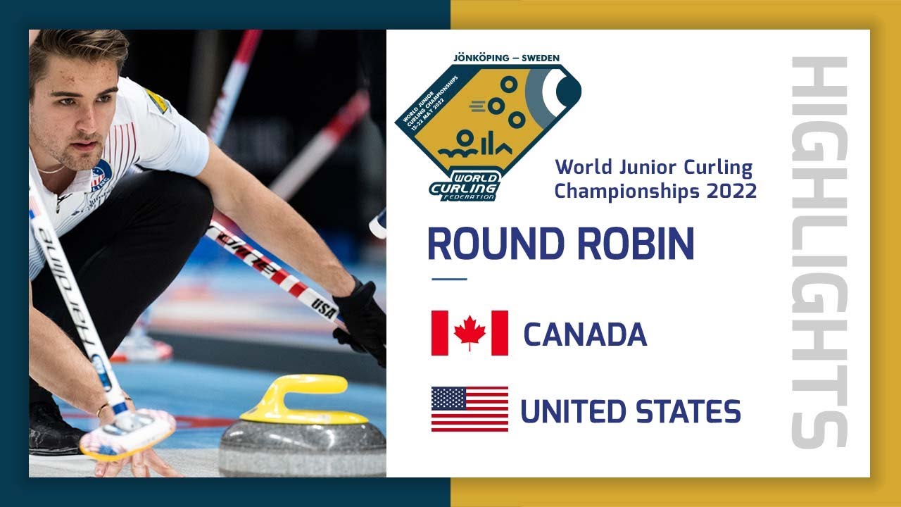 CANADA v United STATES - Highlights - World Junior Curling Championships 2022