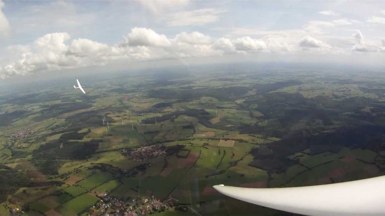 Segelfliegen - Thermikflug LS4