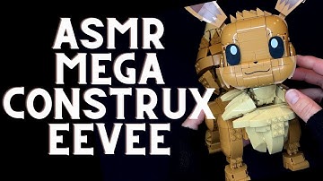 ASMR Mega Construx EEVEE (no talking ASMR) full building