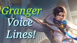 Granger Old voice lines and quotes \ Dialogues with English Subtitles | Mobile Legends