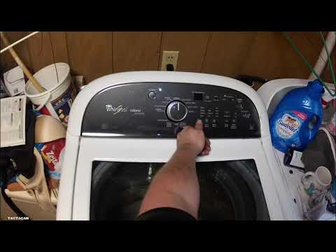 Whirlpool Cabrio F71/Suds code diagnosis and repair (W10820039)