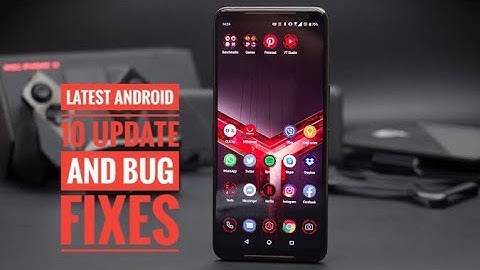 Latest Asus ROG 2 Android 10 Update APRIL 2020 (Fix for COD Black screen)
