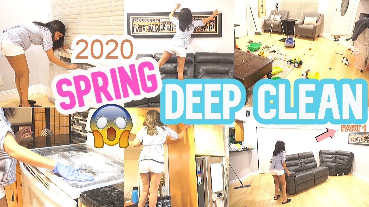 EXTREME WHOLE HOUSE CLEAN WITH ME 2020 // ALL DAY SPEED CLEANING ...