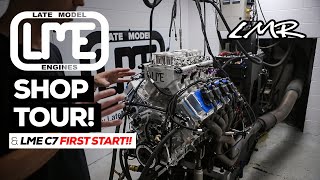LME SHOP TOUR!! C7 CORVETTE First Start with Bryan Neelen of LATE MODEL ENGINES