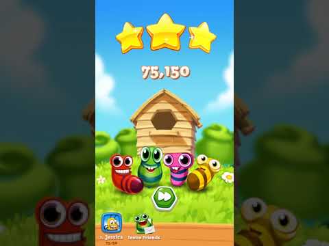 Bee Brilliant Blast Level 345 3 stars