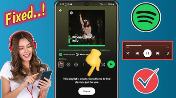 How to fix spotify playlists empty | spofity not playing songs | This playlist is empty spotify