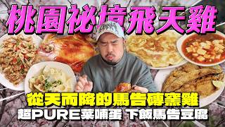 桃園祕境飛天鋼管烤雞！磚窯雞配櫻花，白飯殺手馬告豆腐，酸到升天自釀水蜜桃醋