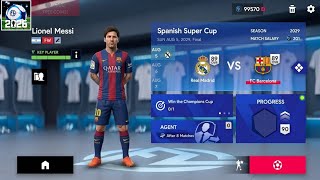 Football League 2026 ▪︎ PLAYER CAREER MODE ▪︎ Lionel Messi vs Real Madrid! SPANISH SUPERCUP FINAL!!