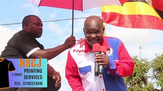 Eng. Ssali Kafeero Frederick Ayuuggumiza Kayunga Mukutongoza Kampeyini. Asookedde Namulanda