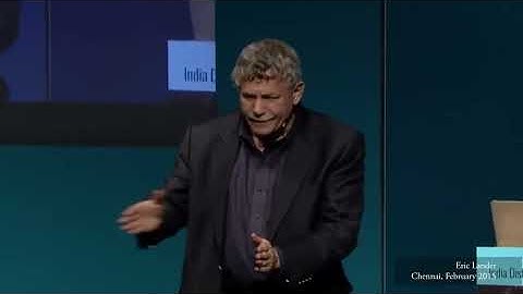 Eric Lander- The Cell Press-TNQ India Distinguished Lectureship Series 2015