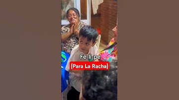 Thumbnail of Fe-li-pe (Para La Racha) 🔥🤑🤣 #shorts #viral #felipe #humor